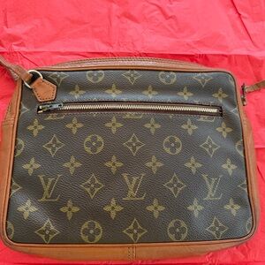Louis Vuitton Monogram Patchette Sports Cross Clutch